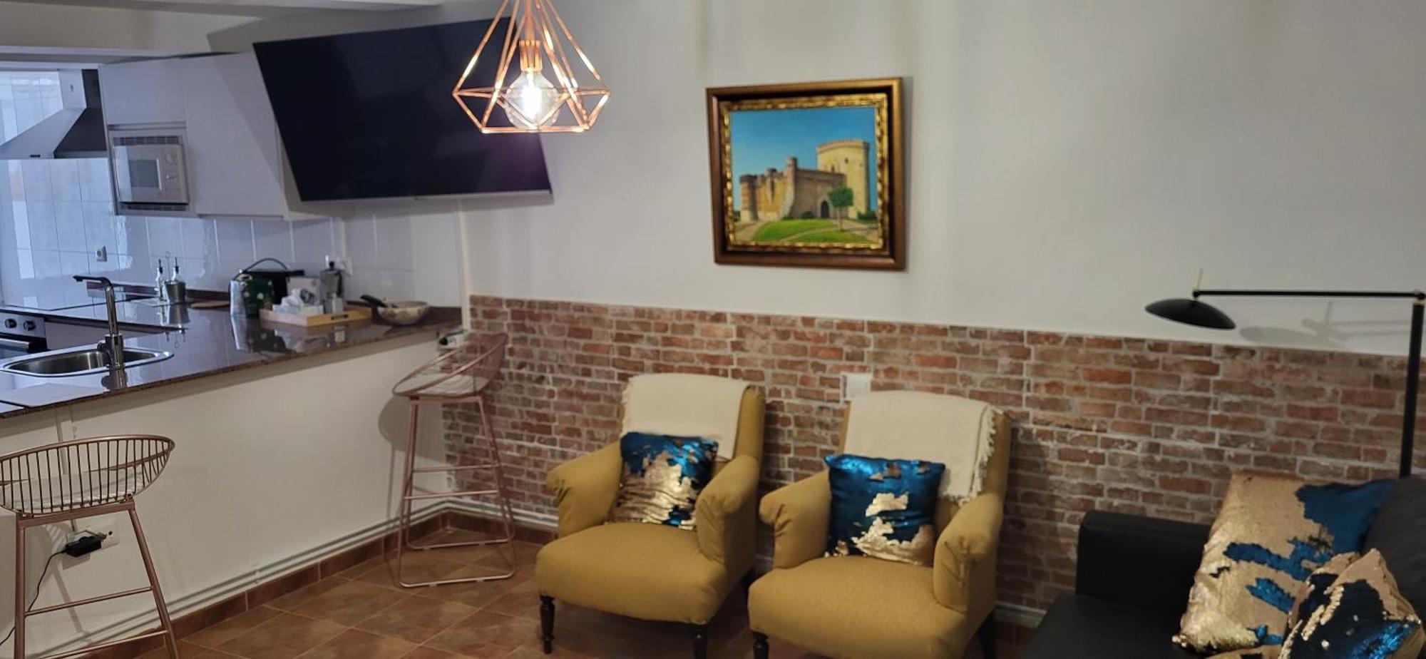Вилла Casa Santa Maria I Con Barbacoa Аревало Экстерьер фото