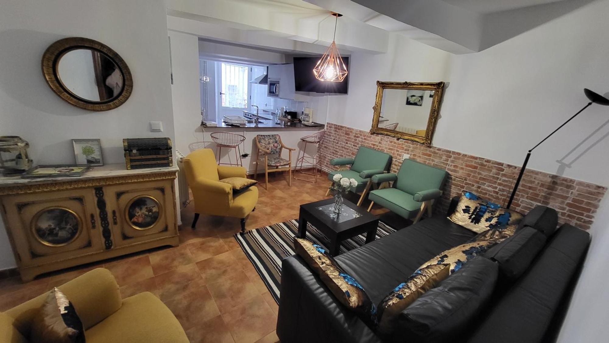Вилла Casa Santa Maria I Con Barbacoa Аревало Экстерьер фото